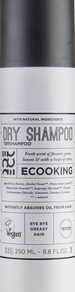Tørshampoo>ECOOKING Clearance