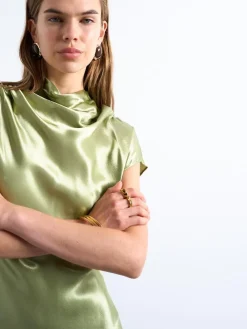 TSMILLA SS O-NECK MINI DRESS WVN><noscript><img width=