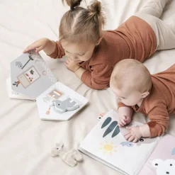 Tummy time stofbog Deer friends><noscript><img width=