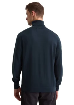 Turtleneck in pure merino><noscript><img width=