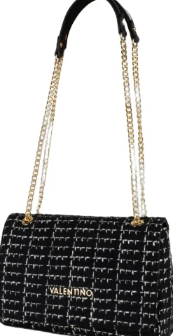 Valentino Bags Tweed skuldertaske Nero/multicolor New