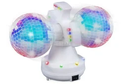 TWIN KUGLERmRAINBOW LYS>Lamper og disco lys Best
