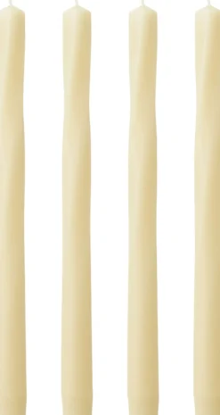 Audo Copenhagen Twist Tapered Candle, H30, Ivory, S Hot