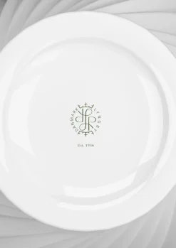 Kähler Twist Vase H25 cm hvid porcelæn