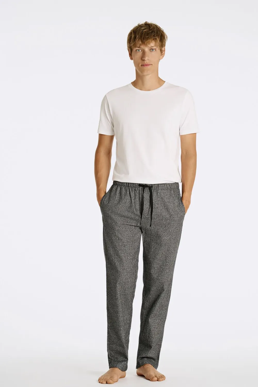 Twisted yarn brushed pyjama>Lindbergh Discount