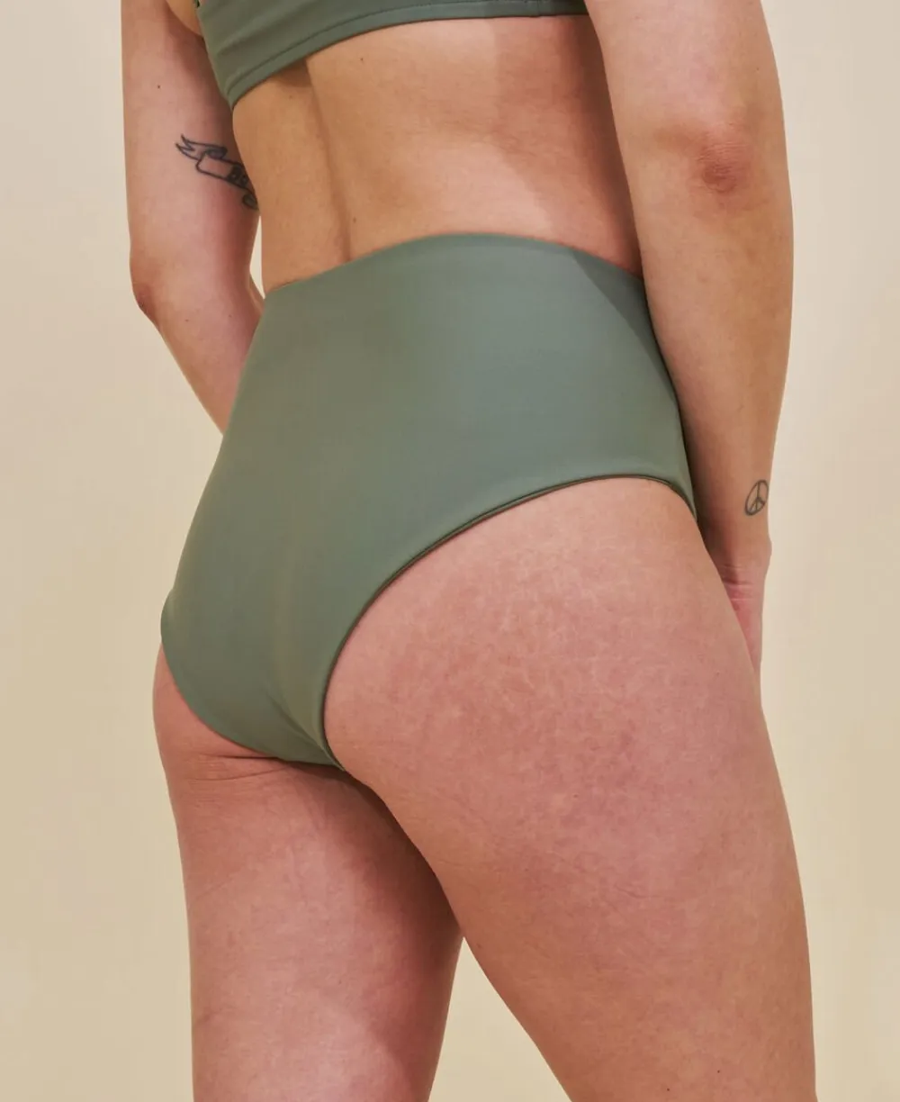 Ubud højtaljet bikini underdel ->Cartel Copenhagen Outlet