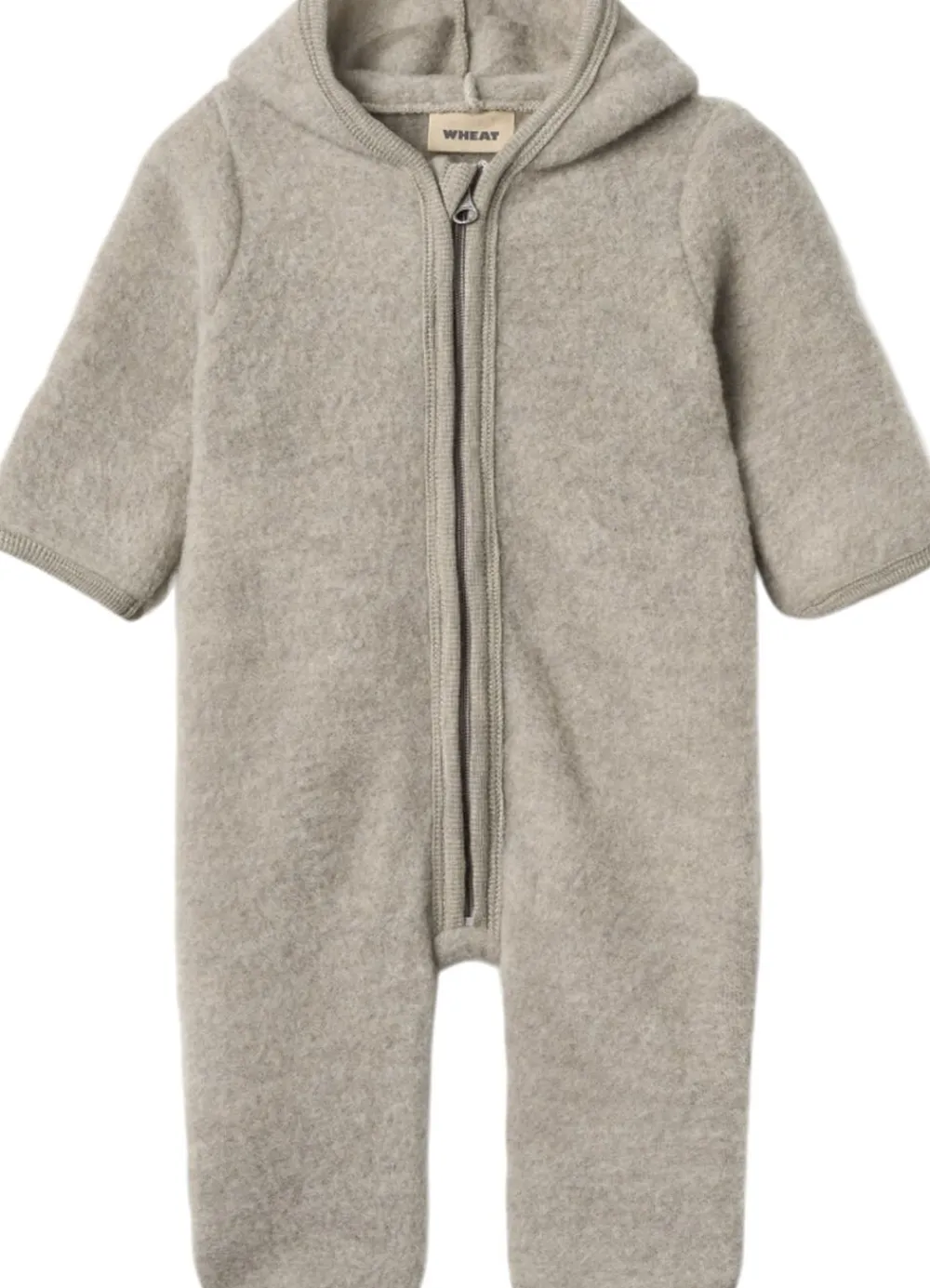 Wheat Uld Fleece Heldragt Ata Khaki melange Online