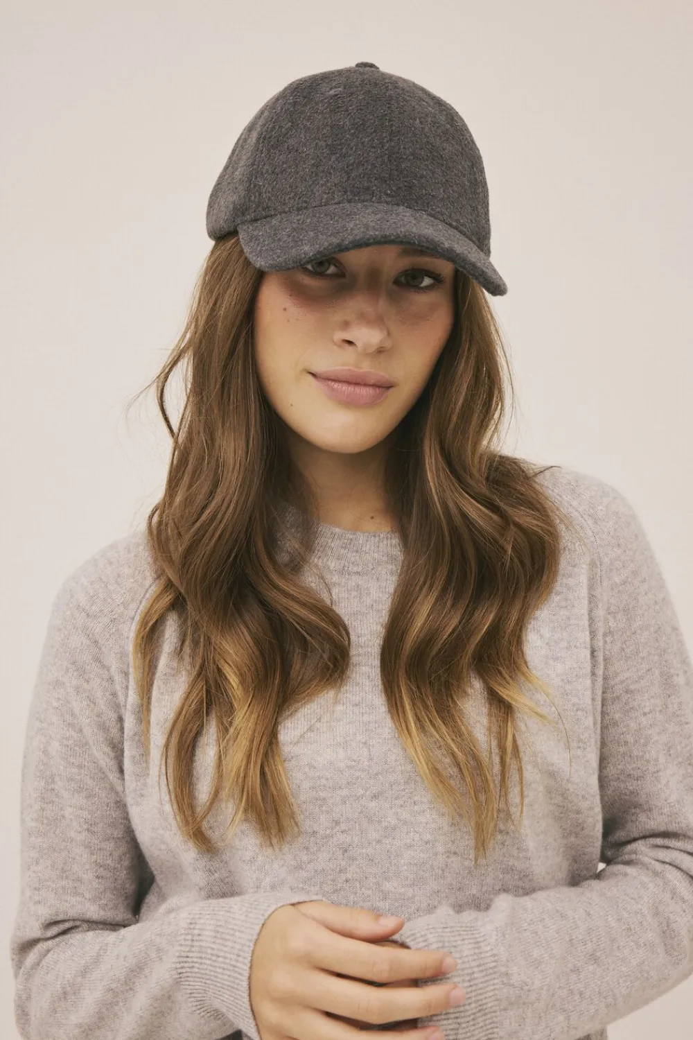 Magasin du Nord Collection Uldkasket 2 Dark grey melange Best