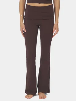 Neo Noir Ulianna Leggings Pants Chocolate brown Clearance