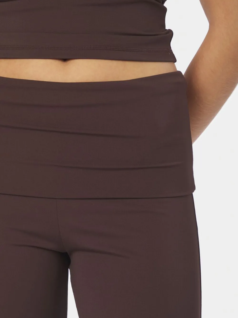 Neo Noir Ulianna Leggings Pants Chocolate brown Clearance