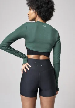 Casall Ultra High Waist hotpants Sort Hot