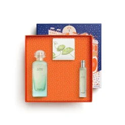 HERMÈS UN JARDIN SUR LE NIL EDT SET 100ML + 15ML + SOAP50GR FEH25