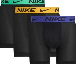 Nike Underbukser, polyester, 3-pak Sort