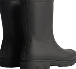 Hunter UNISEX DOWNPOUR SHORT INSULATED BOOT Black Clearance