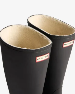 Hunter UNISEX DOWNPOUR TALL INSULATED BOOT Black Sale