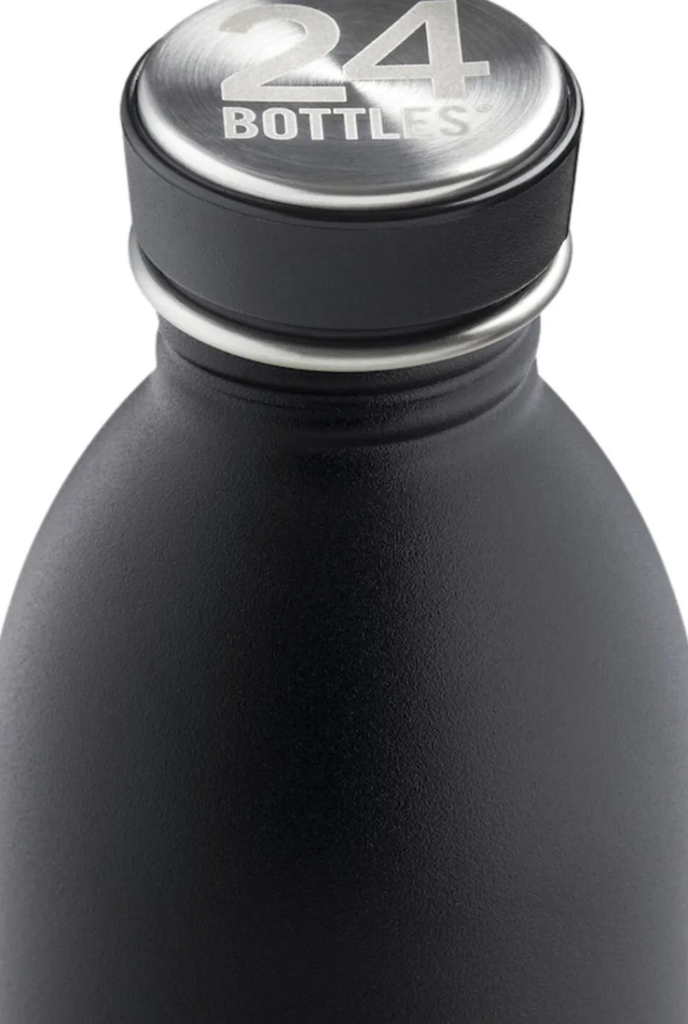 24Bottles Urban Bottle 500 ml - Drikkeflaske - Stone Finish - Tuxedo B