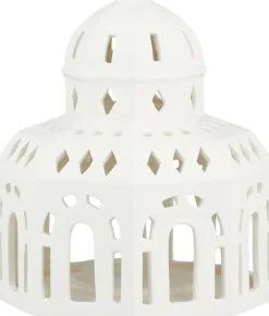 Kähler Urbania lyshus Glassalen hvid