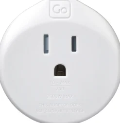 Go Travel USA-EU Adaptor White Best