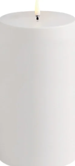 LIGHTING - Outdoor LED Candle - White - 7,8 x 17,8 CM>Uyuni Outlet