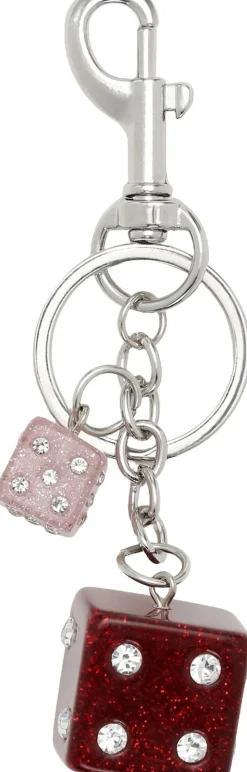 SUI AVA Vegas Baby Bag Charm Silvery // red-p Hot