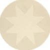 Ferm Living Vela Star Christmas Tree Blanket - Natural