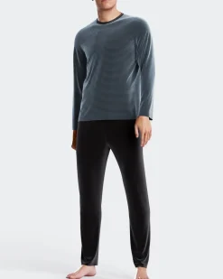 Velvet long Pyjama set>Impetus Online