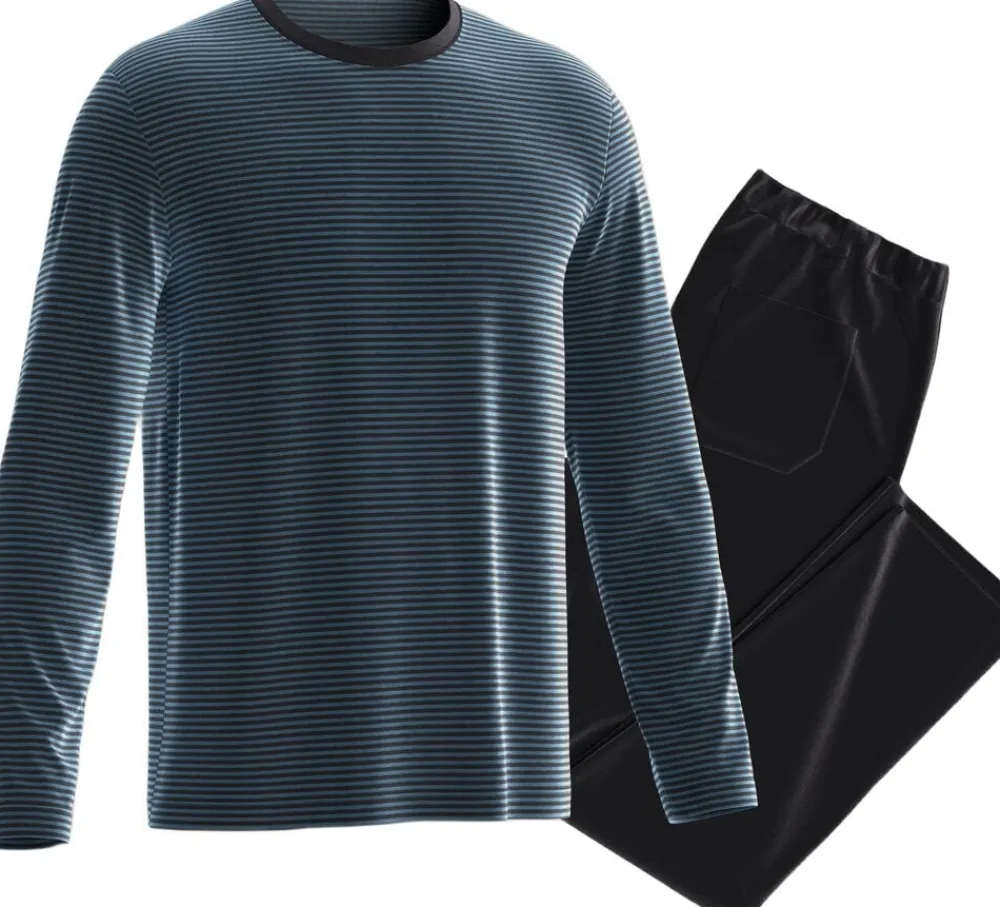 Velvet long Pyjama set>Impetus Online