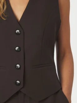 Dame Neo Noir Vendetta Suit Waistcoat