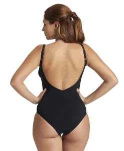 Arena Vera Wing Back One Piece badedragt Sort Sale