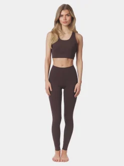 Neo Noir Vesta Leggings Chocolate brown Discount