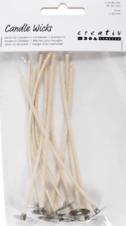 Væger til lys i beholder, 10stk.>Creativ Company Clearance