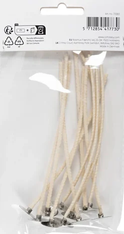 Væger til lys i beholder, 10stk.>Creativ Company Clearance