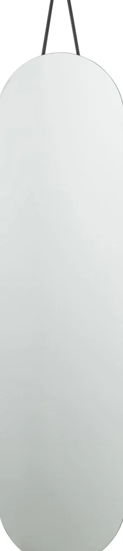 Vægspejl A-Wall Mirror 120x30 Black>Zone Best