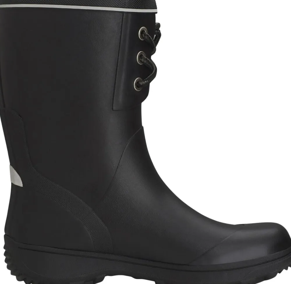 Viking Navigator II gumistøvle, junior Sort
