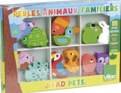 VILAC - Store træperler - Dyr New