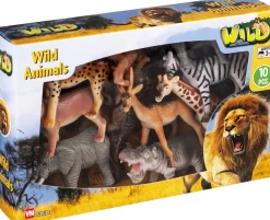 Legetøj VILDE DYR I BOX 10 DELE Online