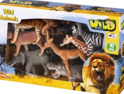 Legetøj VILDE DYR I BOX 10 DELE Online