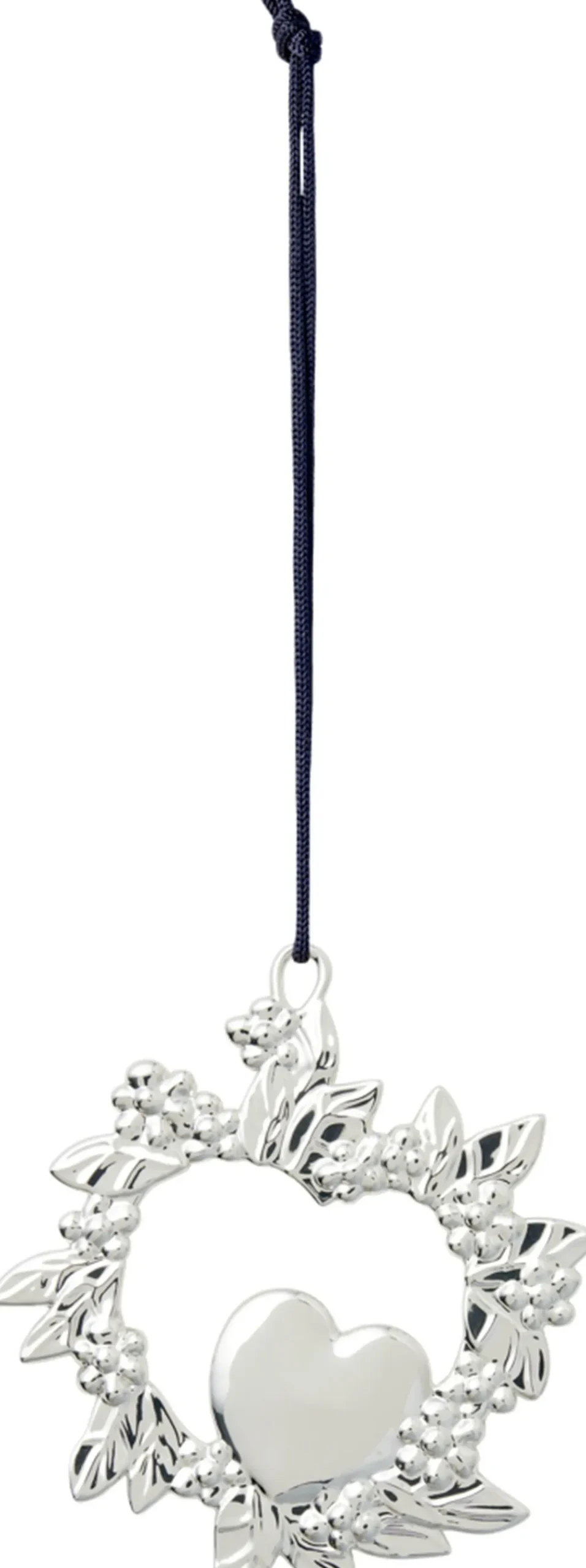 Rosendahl Vildt hjerte H8 forsølvet