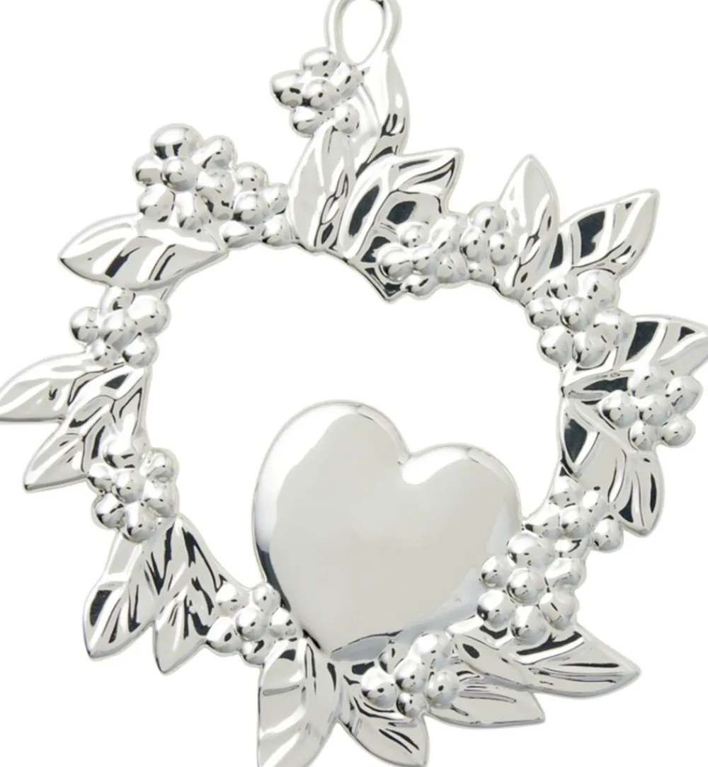 Rosendahl Vildt hjerte H8 forsølvet