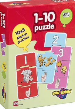 Børn VINI GAME VINI LÆR AT TÆLLE PUSLE