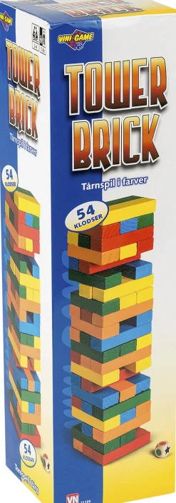 Børn VINI GAME VINI TOWERBRICK I FARVER