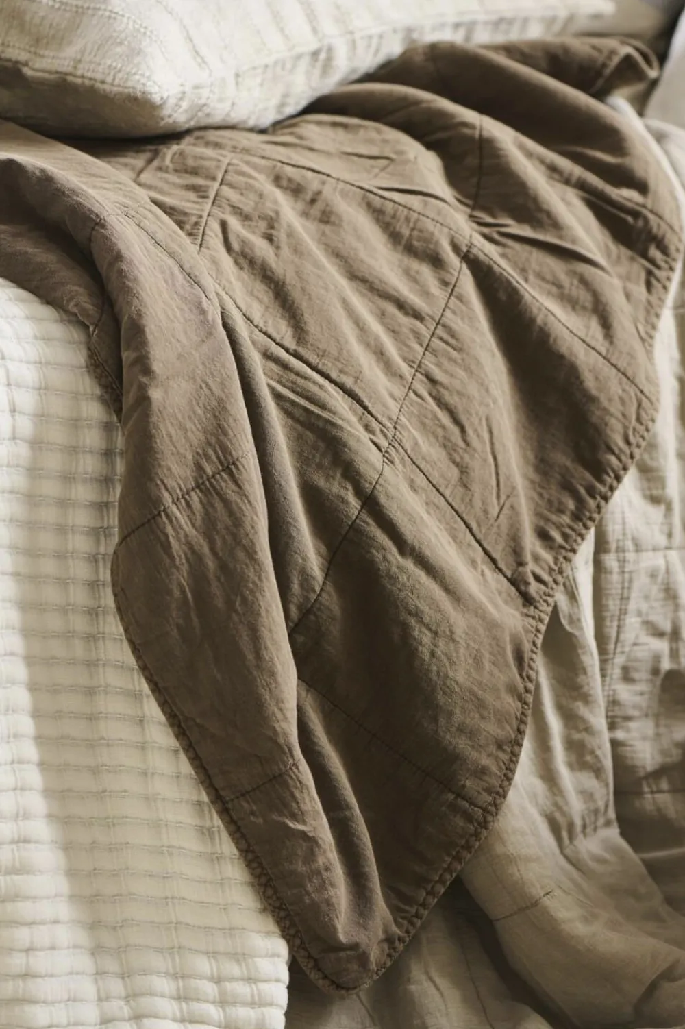 Ib Laursen Vintage quilt Chocolate