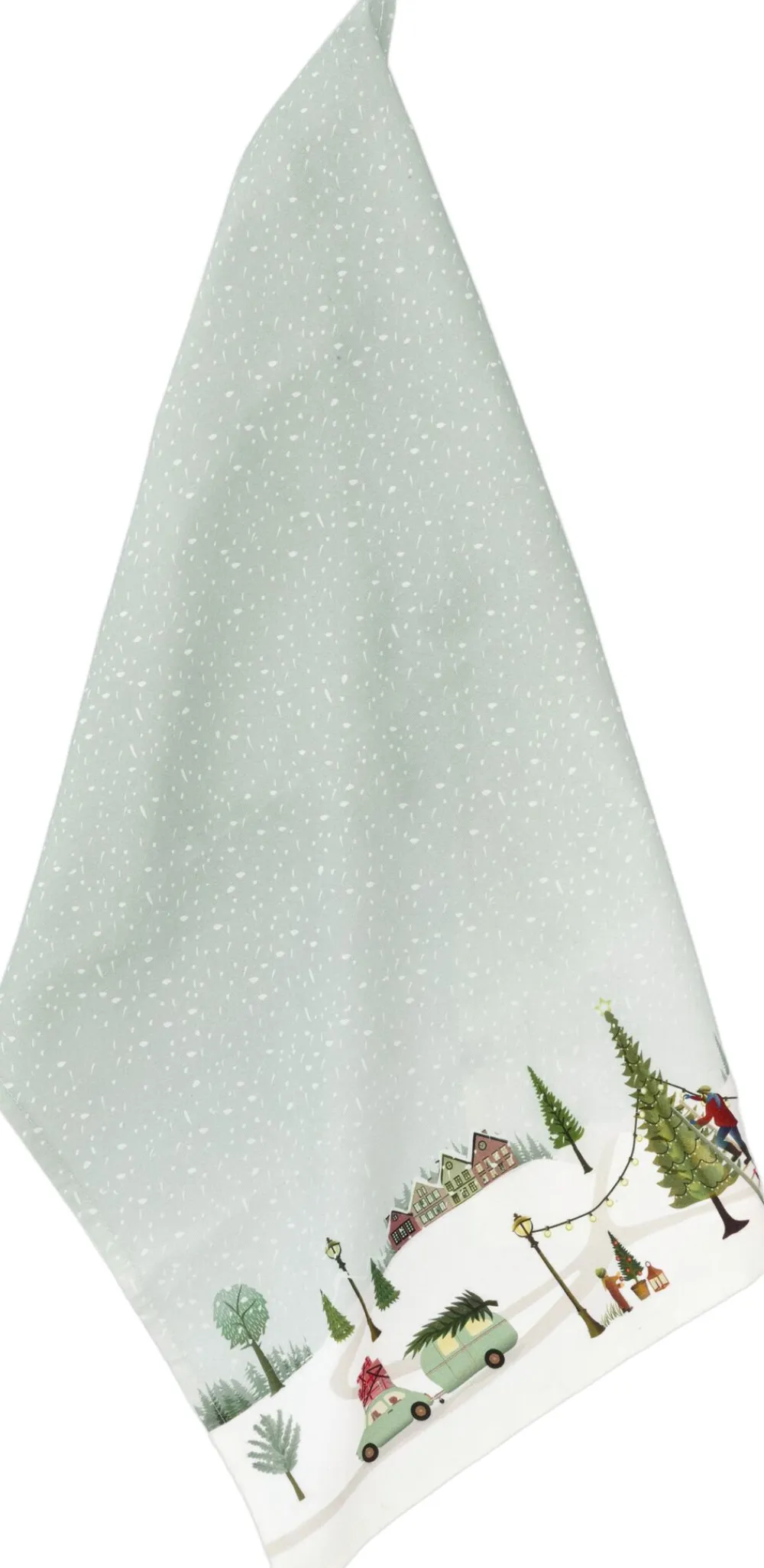 Bastian Viskestykke Vinter 70 x 50 cm Arctic Ice Clearance