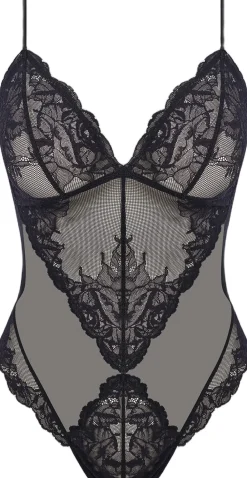 Wacoal VIVID ATTRACTION BODY Black Hot