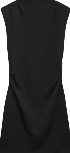 Vero Moda VMNELLI SL HIGH NECK SHORT DRESS JR Black Hot