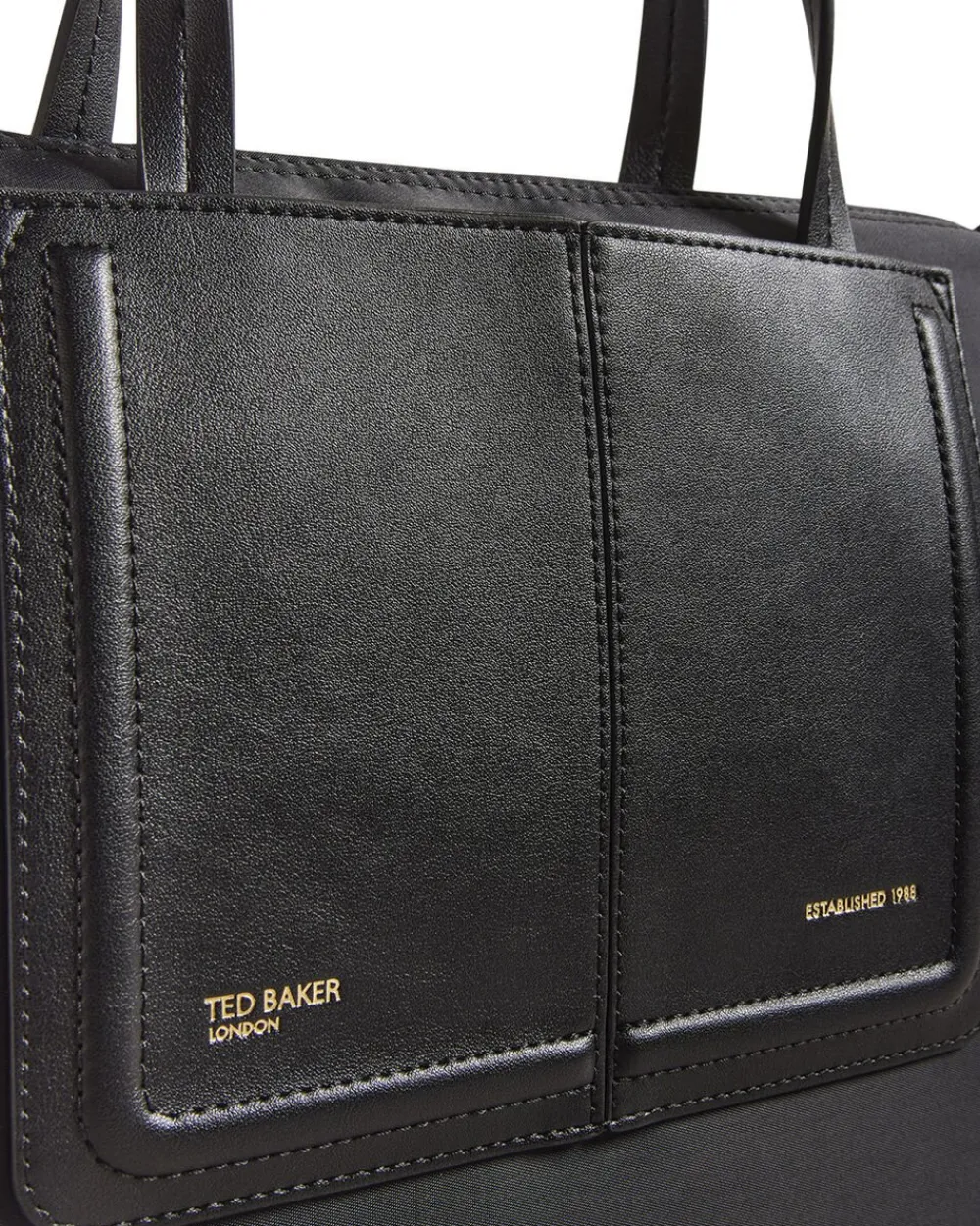 Ted Baker VOYENA Nylon Small Tote Black Discount