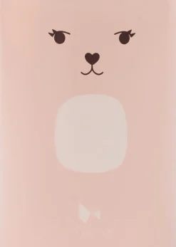 Fabelab Water bottle - Bunny - Small - Old rose Discount