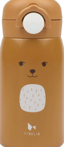 Børn Fabelab Water bottle - Small - Bear -