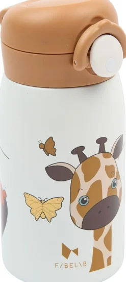 Fabelab Water Bottle - Small - Giraf Whisper white Online