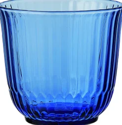 Royal Copenhagen Waves vandglas blå 22 cl 2 stk